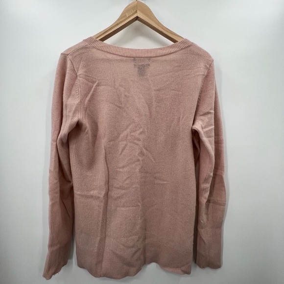 Halogen 100% Cashmere V-Neck Sweater Ladies Size Small - Picture 3 of 4